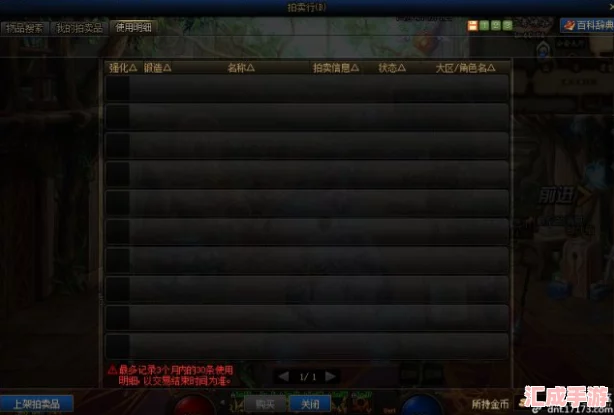 探索《地下城与勇士》拍卖行奥秘：玩转交易，成就财富传奇！